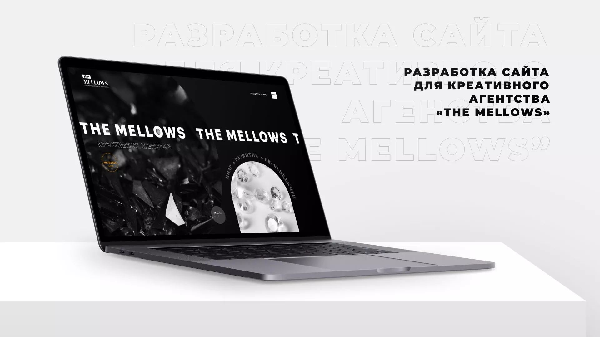 Разработка сайта креативного агентства «The Mellows» в Ноябрьске