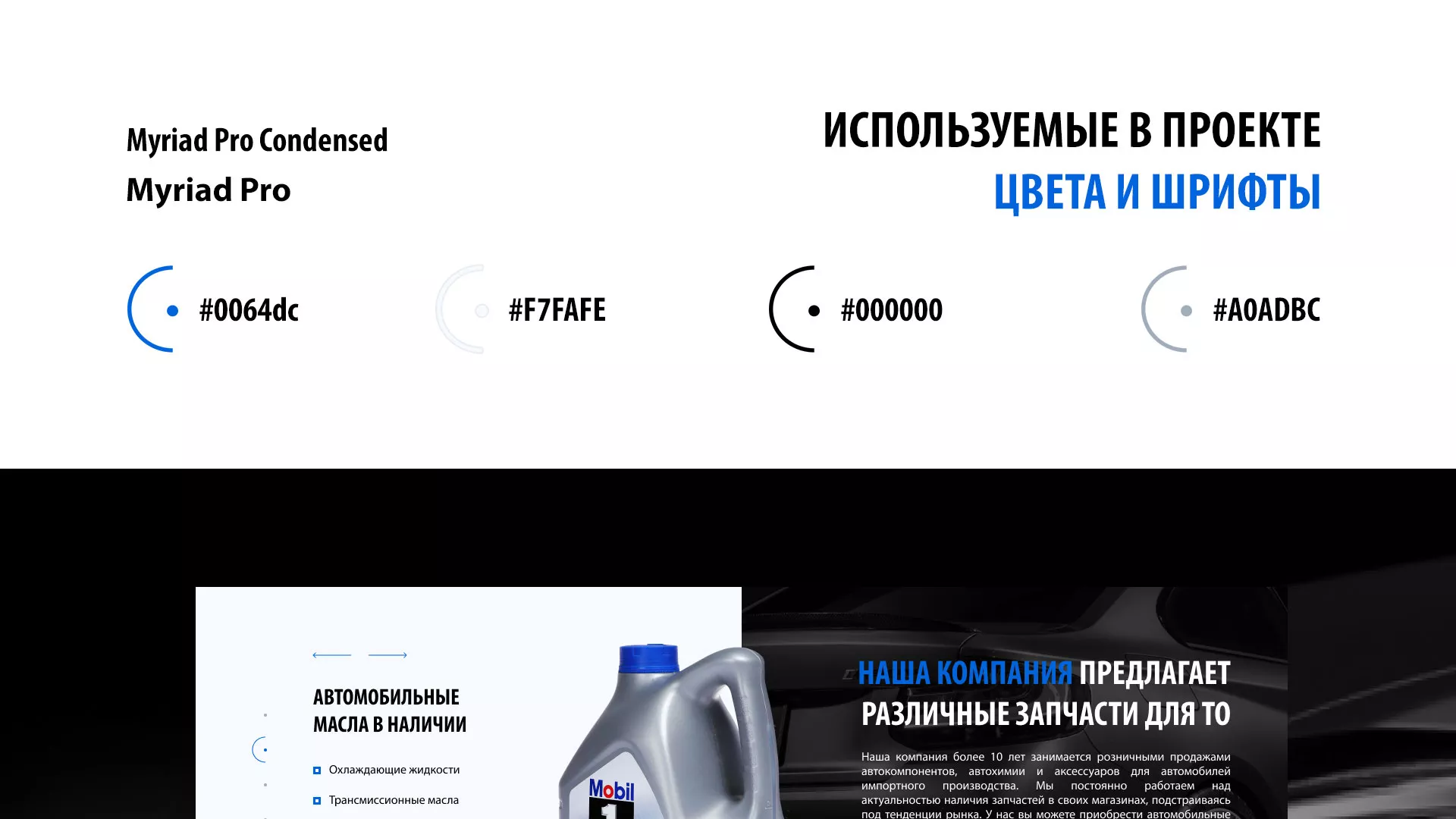 Разработка сайта магазина автозапчастей «М7» в Ноябрьске