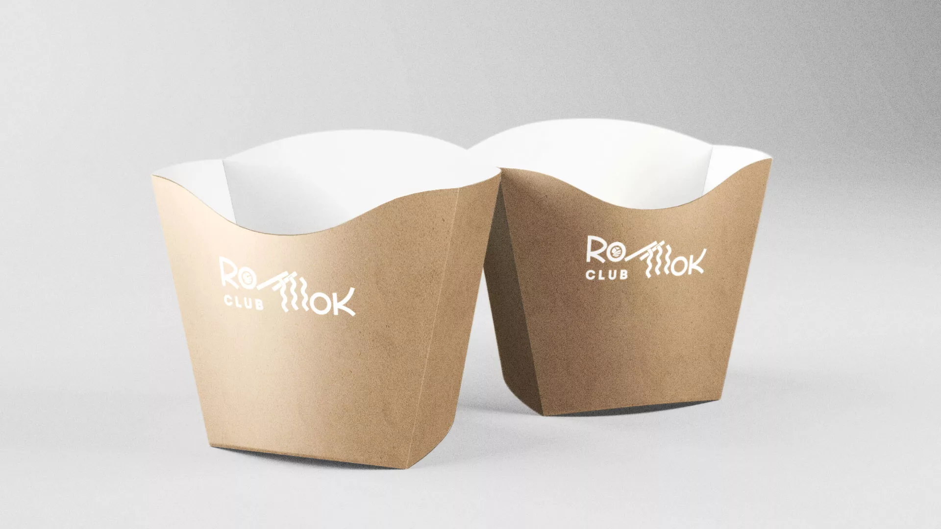 Создание логотипа суши-бара «Roll Wok Club» в Ноябрьске
